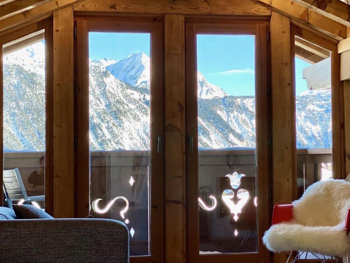 Appartement Contemporain Avec Sauna, Cheminee Et Parking Au Centre De Courchevel 1850 - Fr-1-564-35 外观 照片