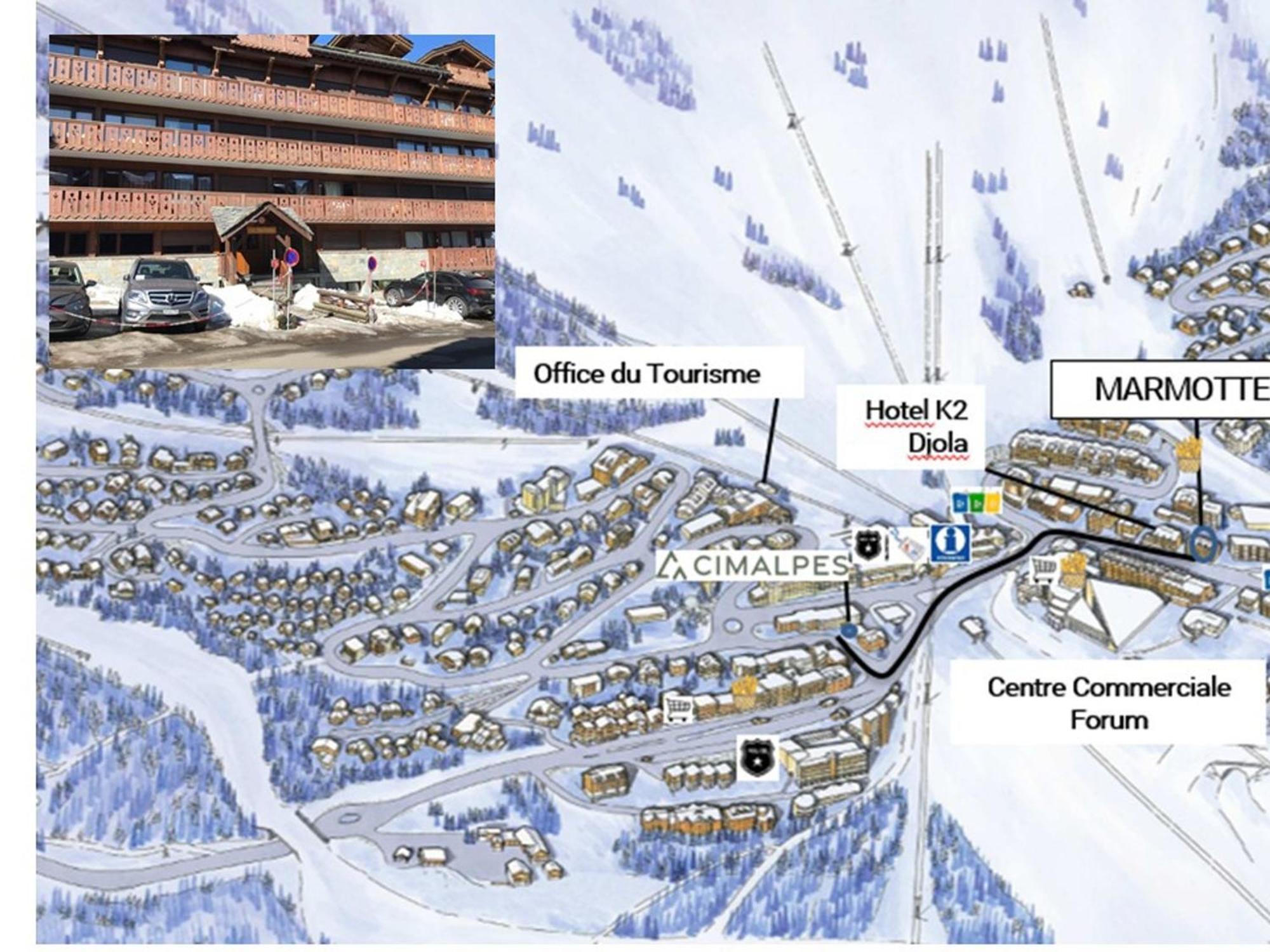 Appartement Contemporain Avec Sauna, Cheminee Et Parking Au Centre De Courchevel 1850 - Fr-1-564-35 外观 照片